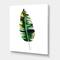 Designart - Single Banana Leaf - Bohemian & Eclectic Canvas Wall Art Print